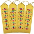 thumbnail image 1 of RibbonsNow Outstanding Award Ribbons - 100 Yellow Ribbons with Card & String, 1 of 2
