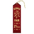 thumbnail image 1 of RibbonsNow Science Fair 2nd Place Ribbons - 50 Red Ribbons with Card & String, 1 of 2