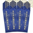 thumbnail image 1 of RibbonsNow Superstar Award Ribbons – 500 Blue Ribbons with Card & String, 1 of 2