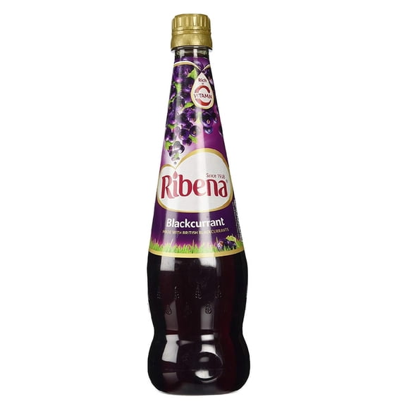 Ribena Original Blackcurrant Drink, 850 ml Bottles (Pack of 4)