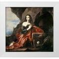 thumbnail image 1 of Ribera, Jusepe de 21x20 White Modern Wood Framed Museum Art Print Titled - Mary Magdalene, 1 of 4