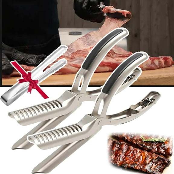 Ribmem Pro, Rib Membrane Removal Tool, Mulinla Ribmem Pro, Migilife Ribmem Pro, Cumulus Ribmem Pro, Rib Mem Pro, Rib Skinner Membrane Removal Tool for BBQ Enthusiasts & Grill Masters (2pcs)