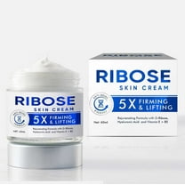Ribose Skin Cream, 60ml , Rejuvenating Formula with D-Ribose, Hyaluronic Acid, Vitamin E   B5