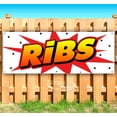 thumbnail image 1 of Ribs 13 oz Vinyl Banner With Metal Grommets, 1 of 4