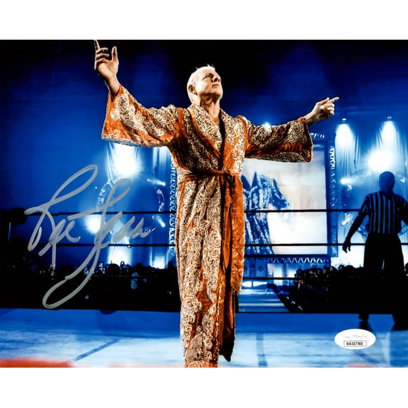 Ric Flair Autographed 8x10 Photo WWE JSA 228793