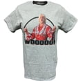 thumbnail image 1 of Ric Flair Wooooo WWE Mens Gray T-shirt, 1 of 4