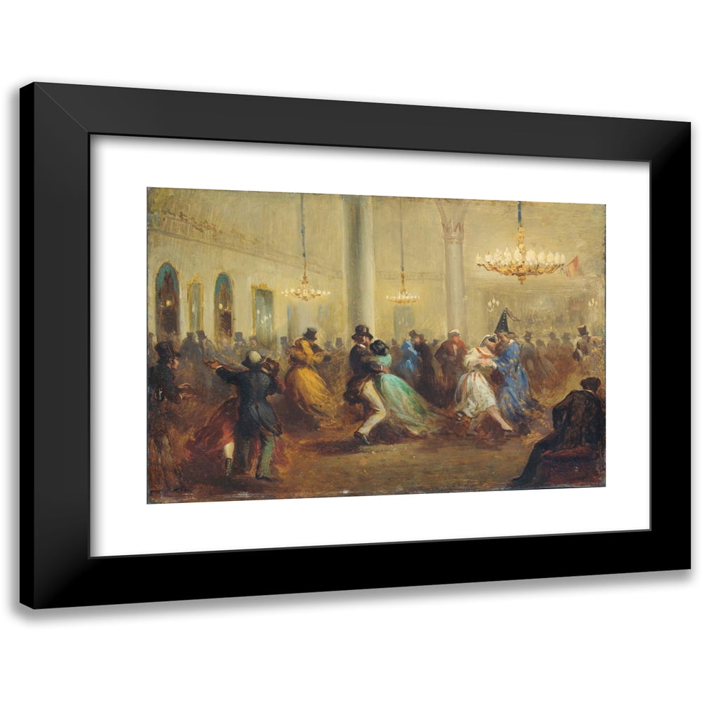 Ricardo Balaca 18x14 Black Modern Framed Museum Art Print Titled - The ...