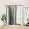 thumbnail image 1 of Ricardo Grand Pointe Rod Pocket Patio Panel w/Back Tabs & Wand, 1 of 2