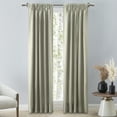 thumbnail image 1 of Ricardo Grasscloth 2/Way Pinch Pleated w/Back Tabs Pair, 1 of 3
