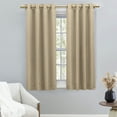thumbnail image 1 of Ricardo Grasscloth Lined Grommet Patio Panel w/Wand, 1 of 2