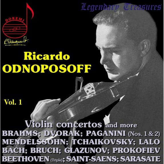 Ricardo Odnoposoff - Legendary Treasures: Ricardo Odnoposoff 1 - Music & Performance - CD