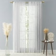 thumbnail image 1 of Ricardo Sheer Blossom Rod Pocket with Back Tab Panel, 1 of 5