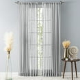 thumbnail image 1 of Ricardo Stripe Lace Rod Pocket Panel, 1 of 5