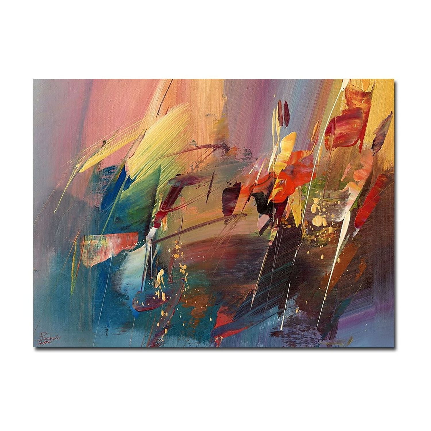 Ricardo Tapia 'Garden' Canvas Art