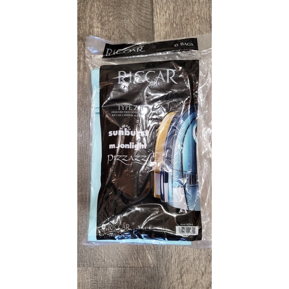 Riccar Simplicity Sunburst Moonlight Pizzazz Jack & Jill Type Z Paper Bags RZP-6