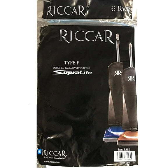 Riccar Supra Lite Upright Vacuum Bags - Designed to fit Simplicity Freedom Lightweight Uprights