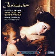 Riccardo Favero - Testamentum - Music & Performance - CD
