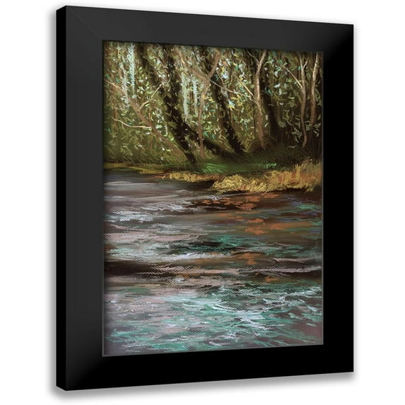 Ricci 11x14 Black Modern Framed Museum Art Print Titled - Spring Break I