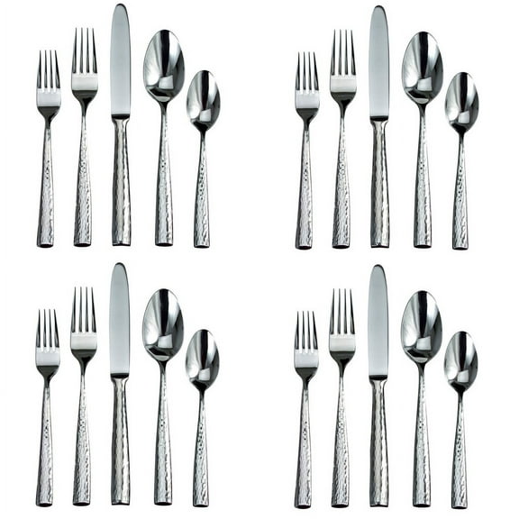 Ricci Argentieri Anvil 18/10 Stainless Steel 20pc. Flatware Set