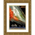 thumbnail image 1 of Riccobaldi, Giuseppe 11x14 Gold Ornate Wood Framed with Double Matting Museum Art Print Titled - Lloyd Sabaudo/The Famous Counts, 1 of 4