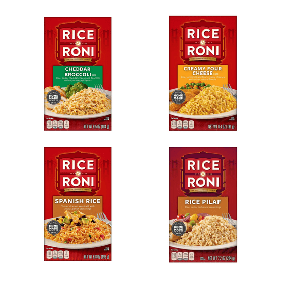 Rice-A-Roni 8 Box Variety Pack Dinner Side Sampler  A Taste for Every Plate