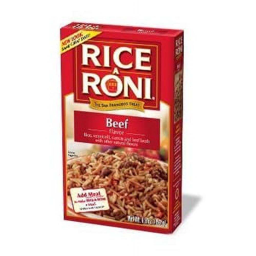 Rice A Roni, Beef Flavored Rice, 6.8Oz (Pack Of 6) - Walmart.com