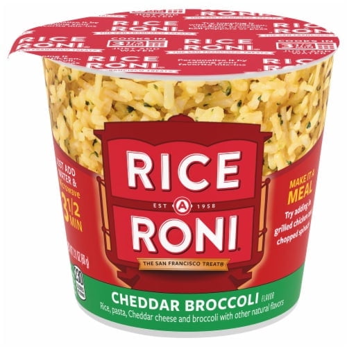 Rice-A-Roni Cheddar Broccoli Flavor Rice Cup - 2.11 oz