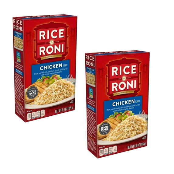 Rice-A-Roni Chicken Broth and Herbs Flavor Shelf-Stable Packaged Meal ...