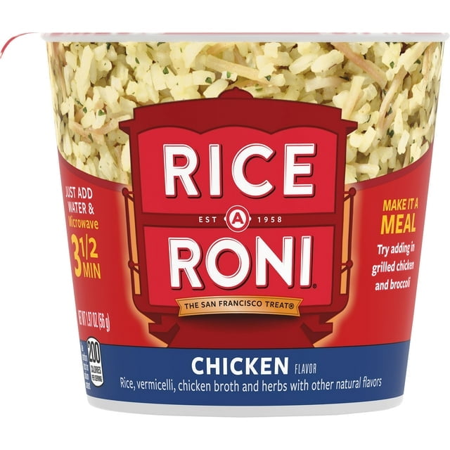 Rice-A-Roni Chicken Rice & Vermicelli Mix, 1.97 oz Cup