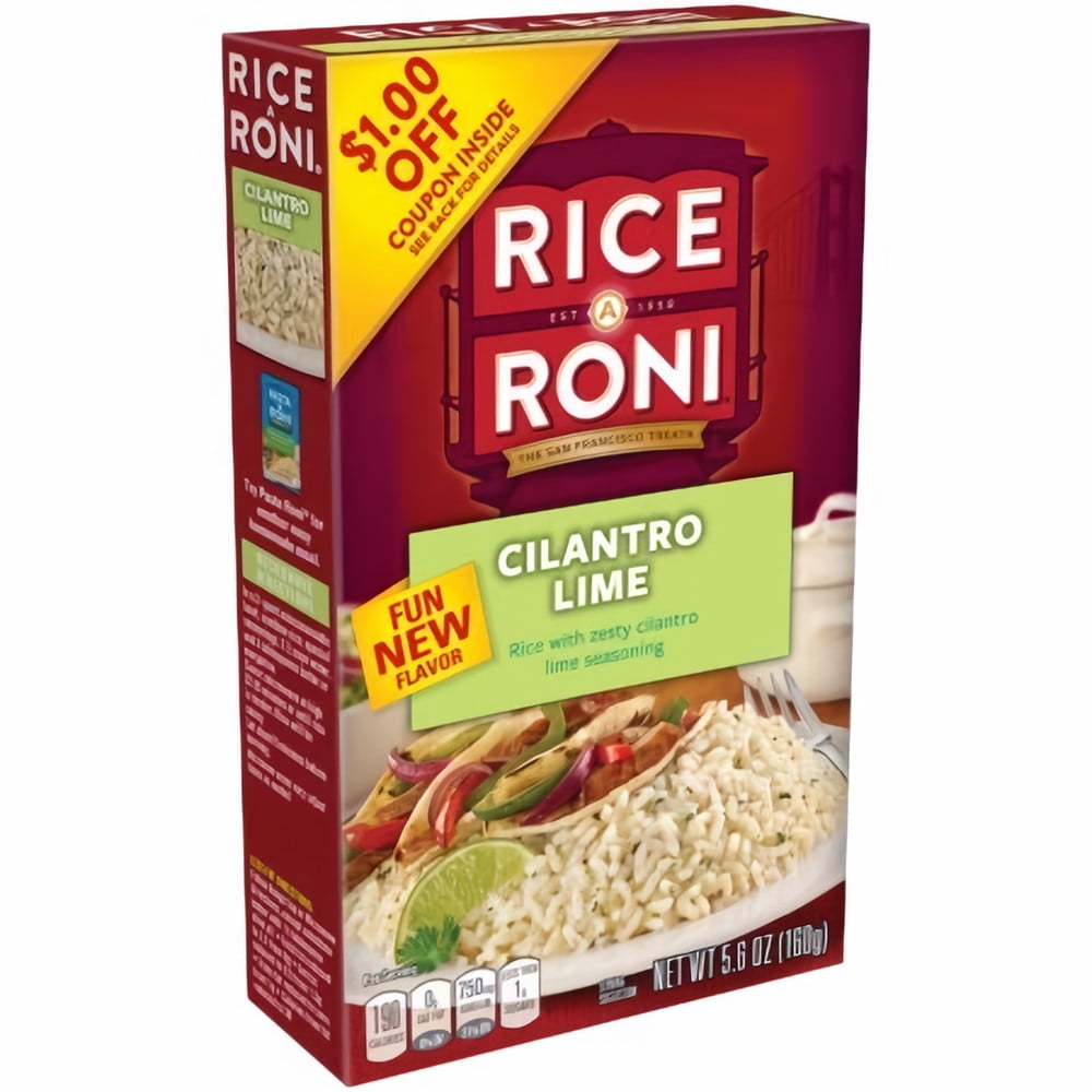 Rice-A-Roni Cilantro Lime Rice (Pack of 3) - Walmart.com
