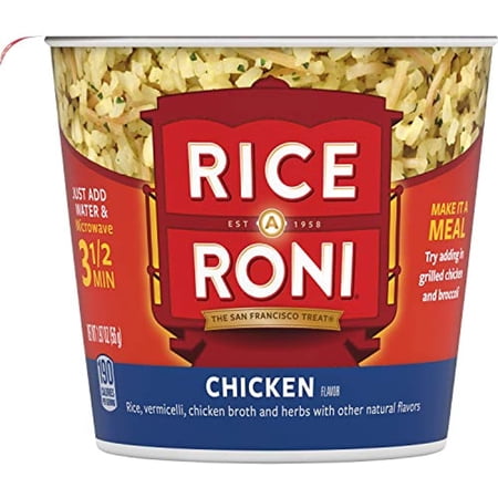 Rice A Roni Cups, Chicken Flavor, 1.97 Ounce (Pack Of 12)