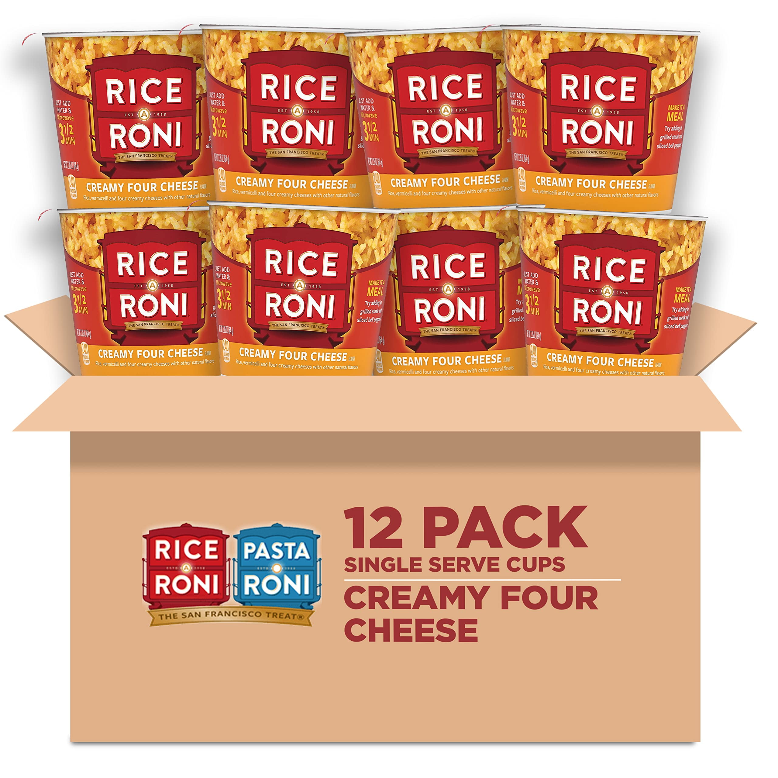 RiceARoni Cups, Individual Cup 2.25 Ounce(12 Pack) RED55