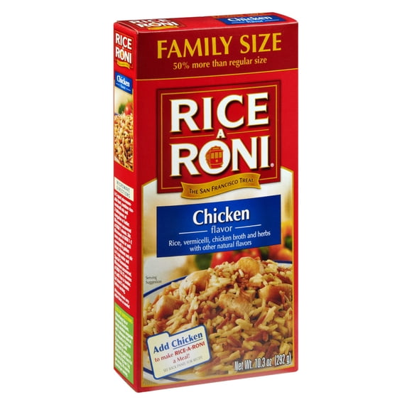Rice-A-Roni Family Size Chicken Flavor Rice, 10.3 OZ