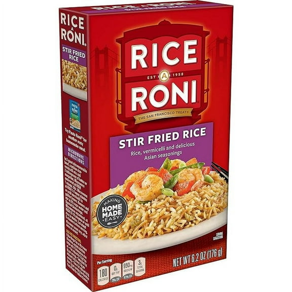 Rice-A-Roni Fried Rice and Vermicelli Mix, (Packaging May Vary), 6.2 Oz (Pack of 2)