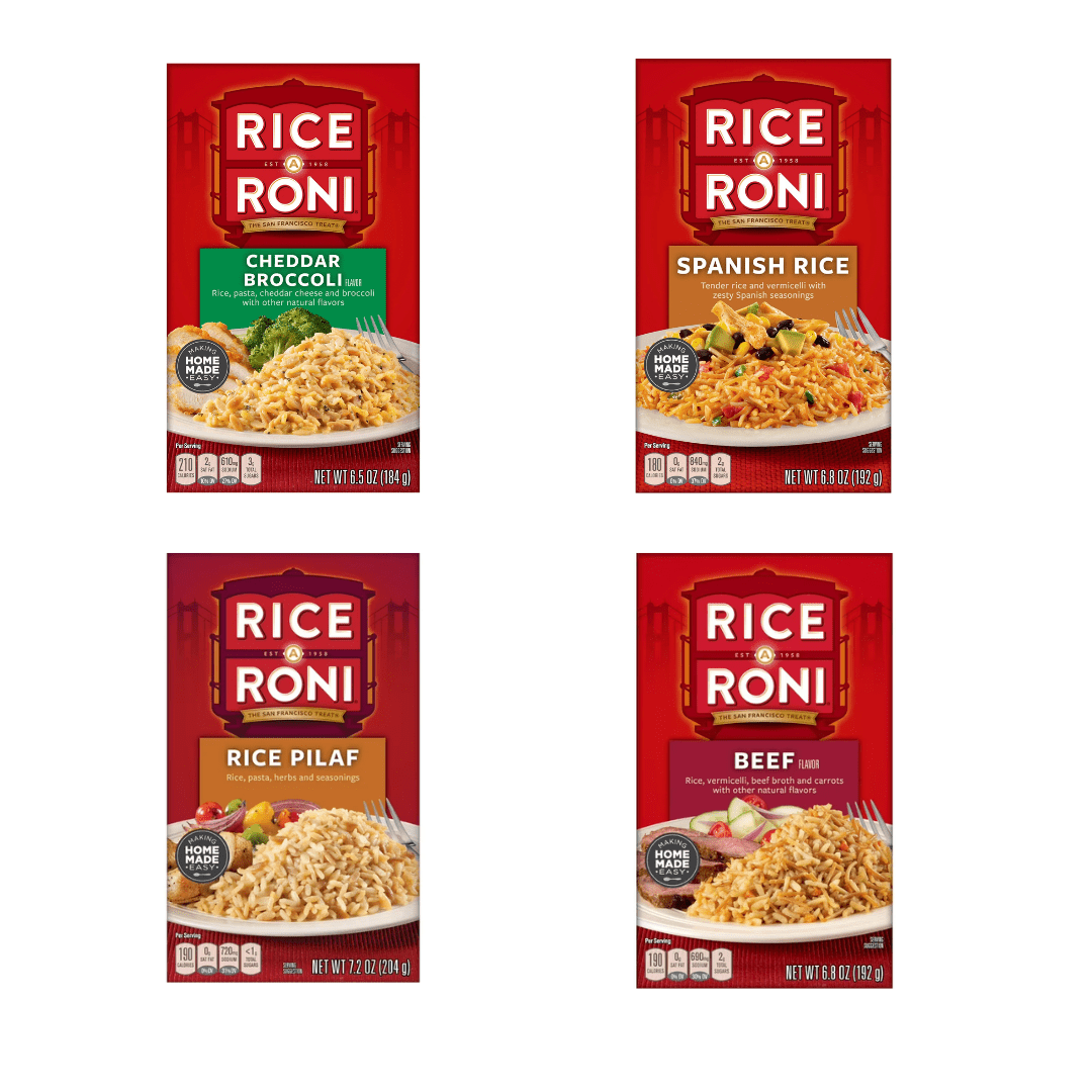Rice-A-Roni Kitchen Staples Variety Pack  8 Must-Have Rice Dishes