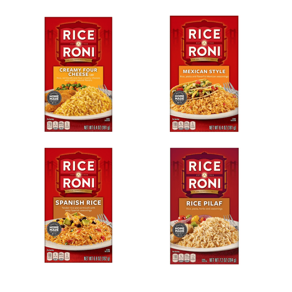Rice-A-Roni Meal Starter Variety Box  8 Tasty Options