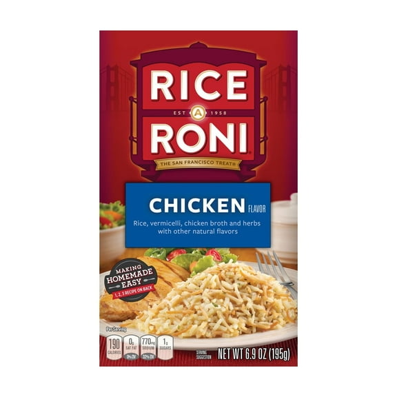 Rice-A-Roni Rice Chicken Flavor 6.9 oz (Pack of 14)