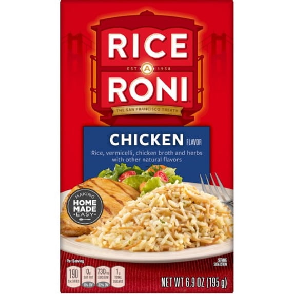 Rice-A-Roni Rice Chicken Flavor 6.9 oz (Pack of 36)