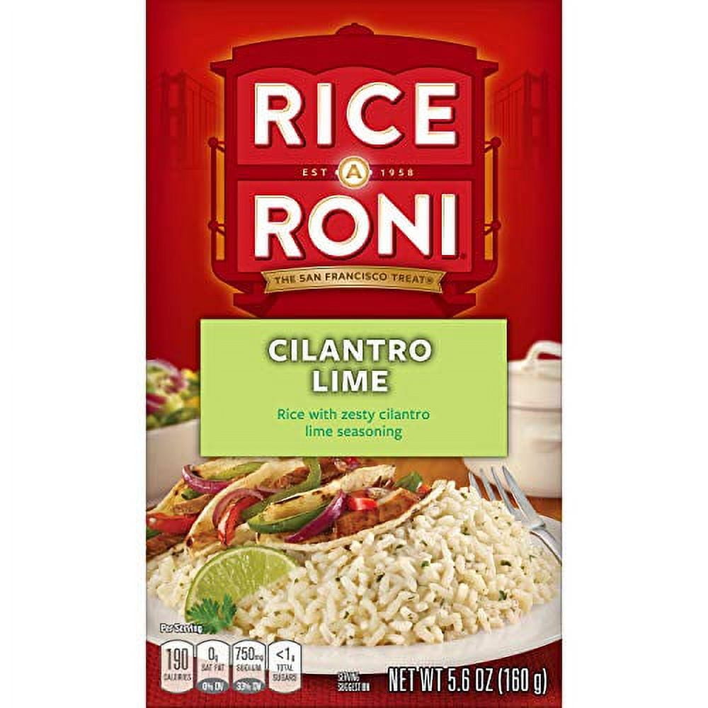 Rice-A-Roni Rice, Cilantro Lime, 5.6 Ounce