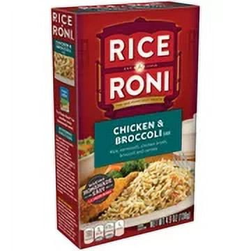 Rice-A-Roni Rice \u0026 Vermicelli Mix, Chicken \u0026 Broccoli, 4.9 oz Box (Pack of 14)