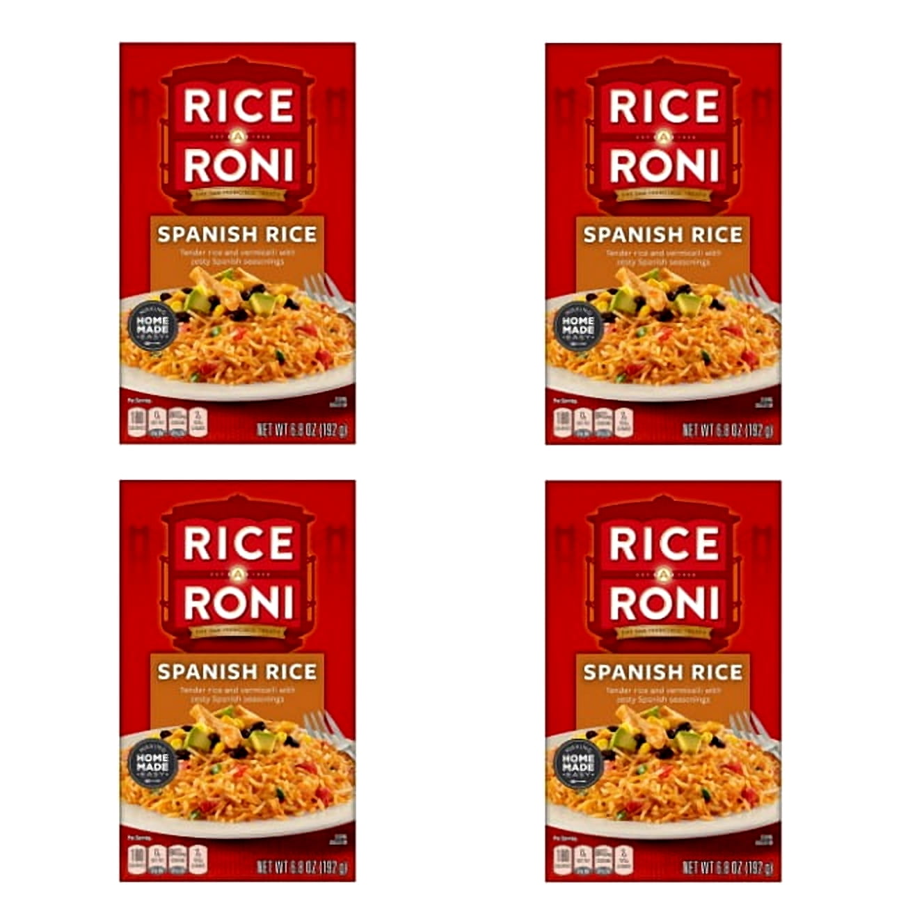 Spanish Rice Ric A Roni Rice-A-Roni Spanish Rice Mix - 6.8 oz (Pack of 4) - Walmart.com