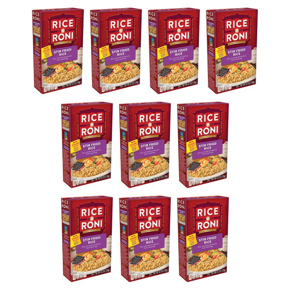 Rice-A-Roni Stir Fried Rice Mix 6.2 oz. Box (Pack of 10)