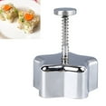 Rice Ball Mould 304 Stainless Steel Creative Detachable Safe Anti Stick