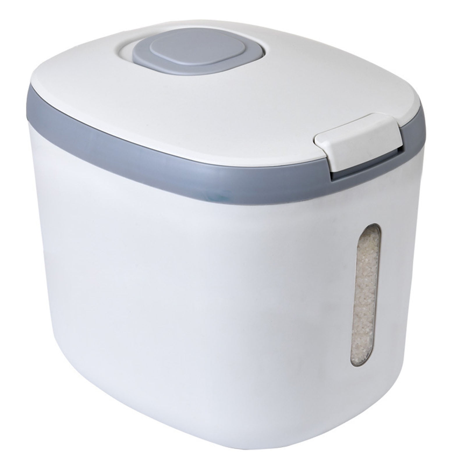 Rice Barrel Storage Box House Sealing Strong Bearing Plastic Flour Tank