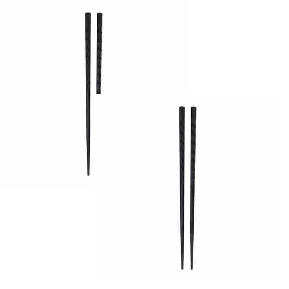 Rice Bowls 1 Pair Japanese Chopsticks Alloy Non-Slip Sushi Chop Sticks Set Chinese Gift