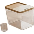 thumbnail image 1 of Rice Bucket Grain Container Sealed Household Practical Rice Bin Food Storage Container for Snacks Beans Home Restaurant, M, 1 of 7