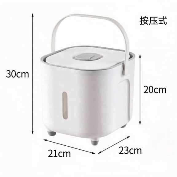 Rice Bucket, Insect Proof, Moisture-proof, Sealed, Household Grain Bucket, Rice Tank, Food Grade Rice Storage Box, Flour Storage Tank