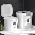 thumbnail image 1 of Rice Buckets Airtight Rice Dispenser ，Cover Rice Bucket for Cereal Grain Flour Rices Beans Pet Food CountertopLarge Rice Storage Container with Lid,Proof Household Cereal on Clearance Up to 65% off, 1 of 9
