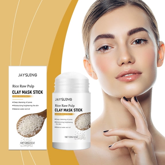 Rice Cleansing Mud Mask Stick Deep Cleansing Hydrating Refreshing Skin Apply-on Mask