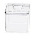 Rice Container Airtight Anti Bugs Moistureproof Hinged Lid Strong Plastic Rice Storage Bin for